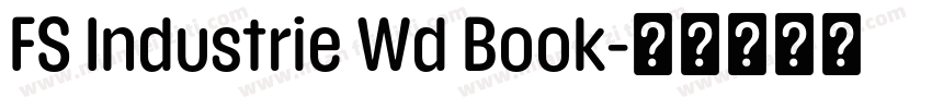 FS Industrie Wd Book字体转换